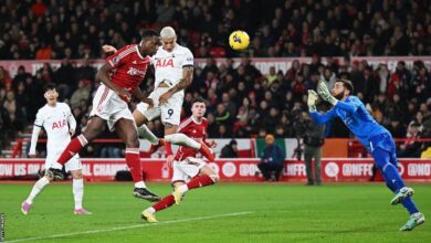 Tottenham vs Nottingham Forest