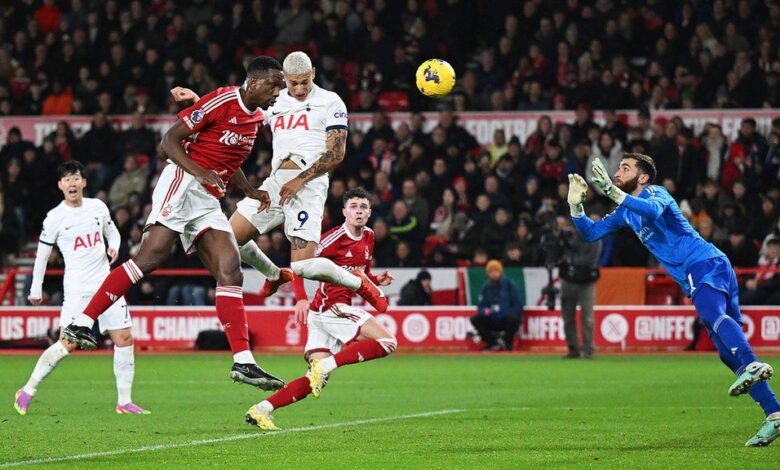 Tottenham vs Nottingham Forest