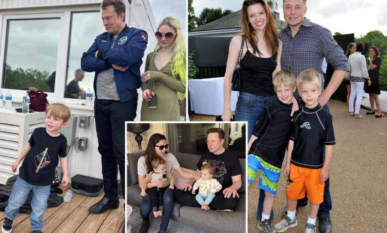 elon musk children