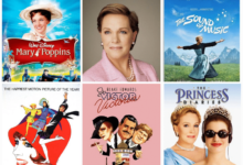 julie andrews movies and tv shows