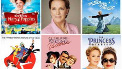 julie andrews movies and tv shows